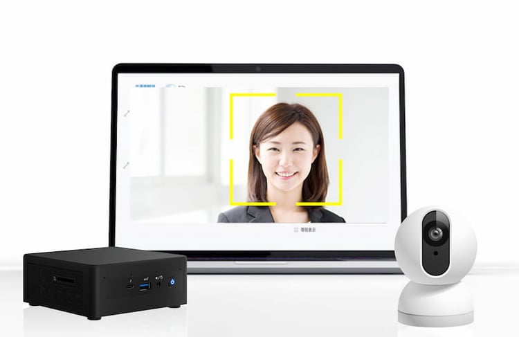 画像解析AIで顔認証による個人を識別するソリューションがございます。