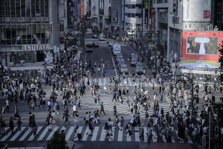 渋谷スクランブル交差点の人数カウントに活用できます。