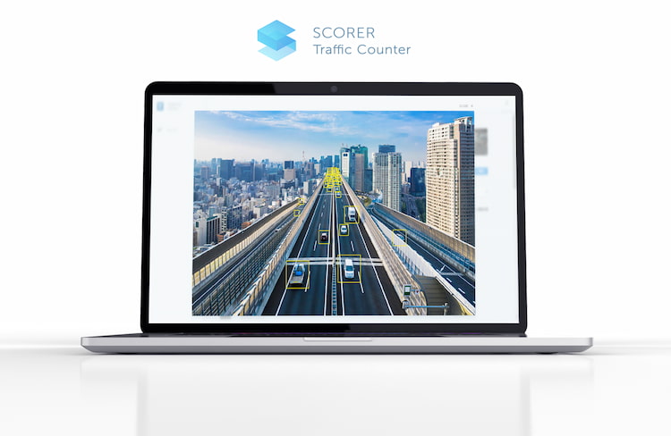世界最高レベルのカウント精度SCORER Traffic Counter